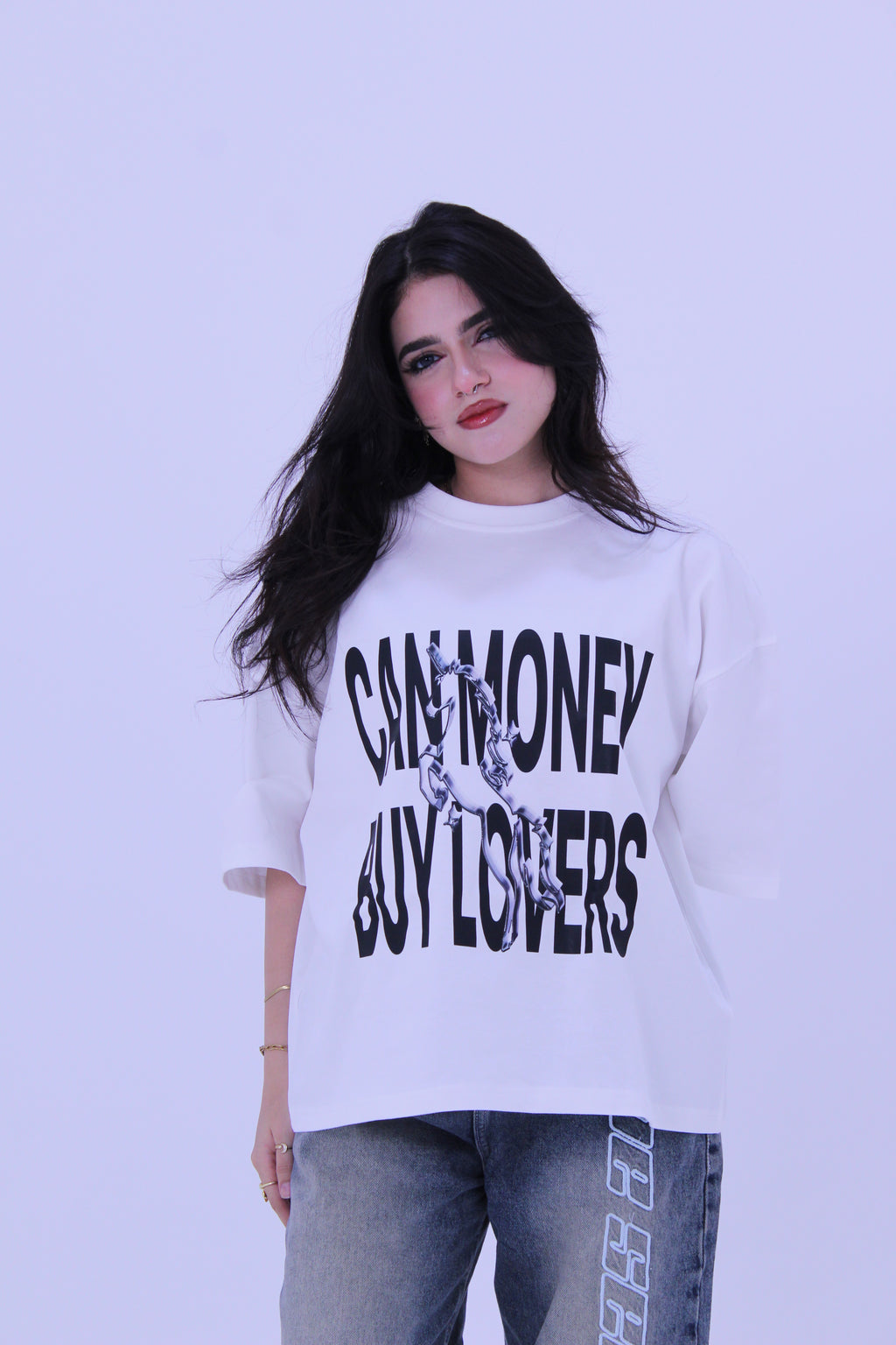 CAN MONEY BUY LOVERS (BOXY-TEE)